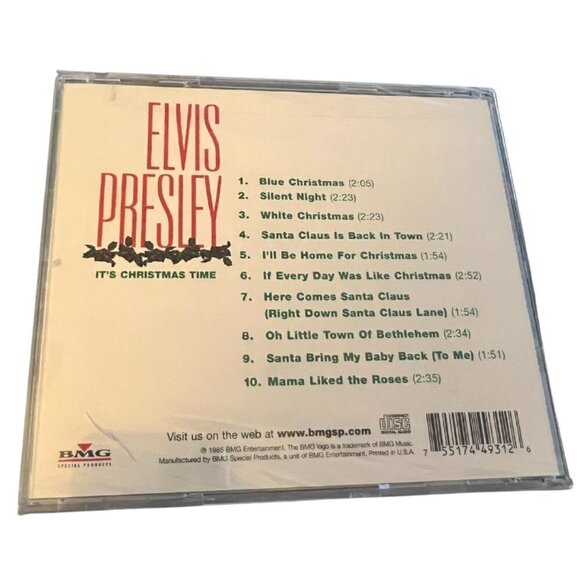 Elvis Presley It's Christmas Time CD - Picture 2 of 2